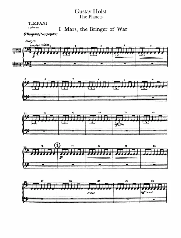 Timpani (2 players)