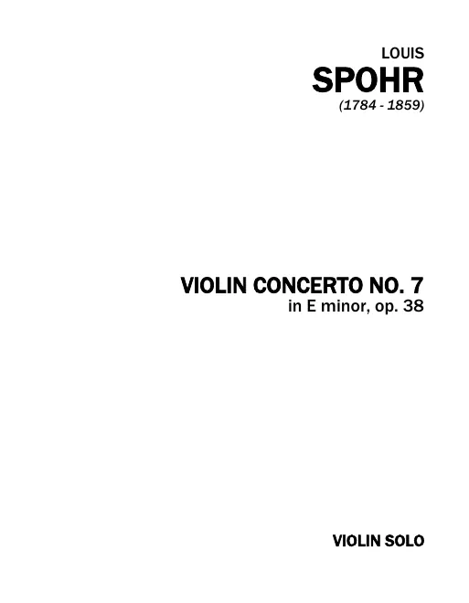 Solo Violin