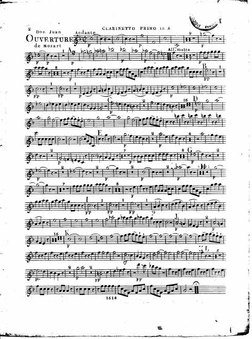 Clarinet 1, 2 (A)