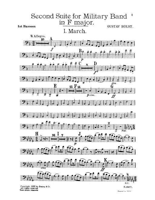 Bassoon 1, 2