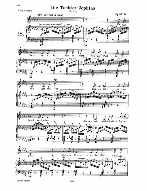 Complete Score (medium voice)