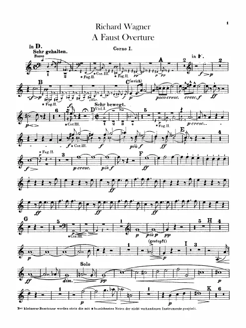 Horn 1 (D)