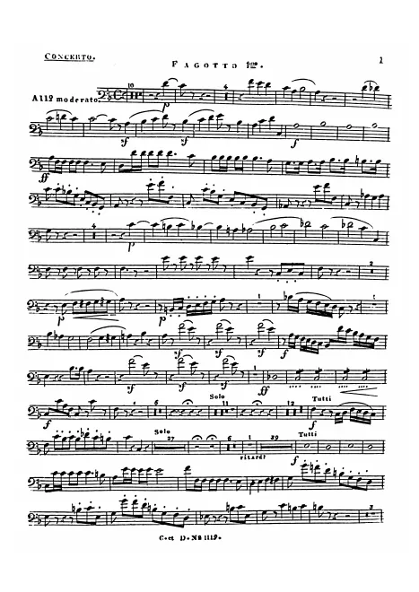 Bassoon 1