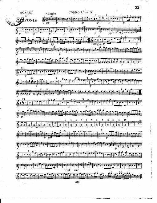 Horn 1, 2 (D)