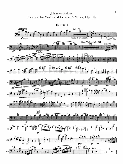 Bassoon 1, 2