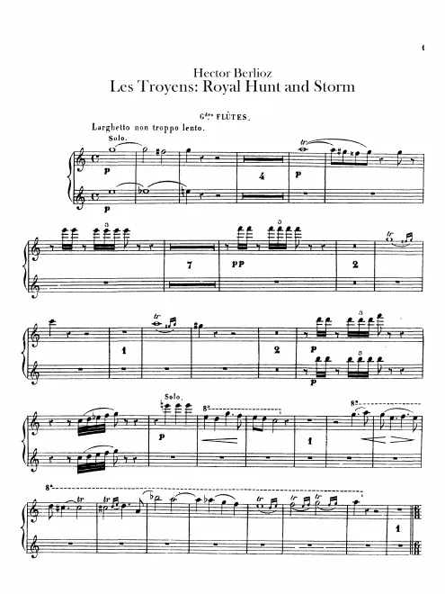 Flute 1/2, Piccolo