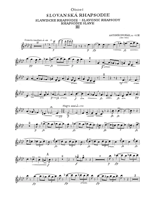 Oboe 1, 2