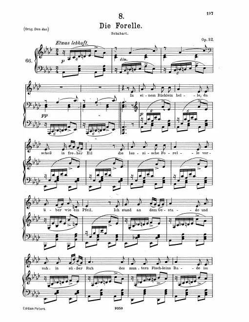 Complete Score (Very low voice, transposed to )