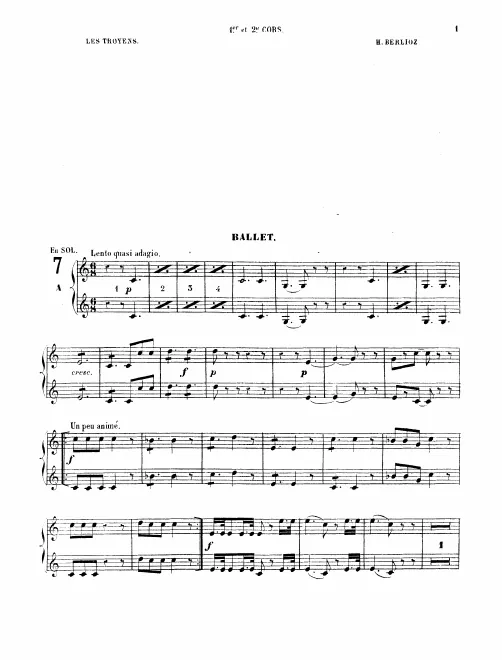 Horn 1/2, 3/4 (G, C)