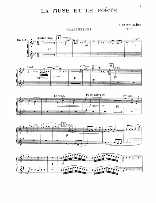 Clarinet 1/2 (A)