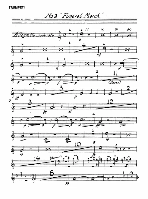 Trumpet 1, 2 (D)