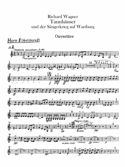 Horn 2 (F, E, E, B)