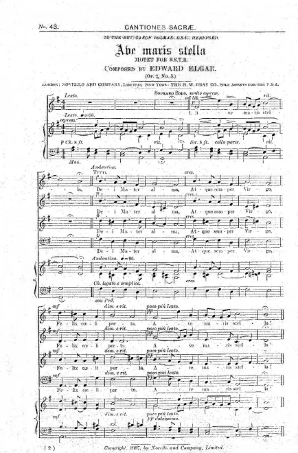 3. Ave maris stella