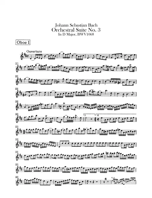 Oboe 1, 2