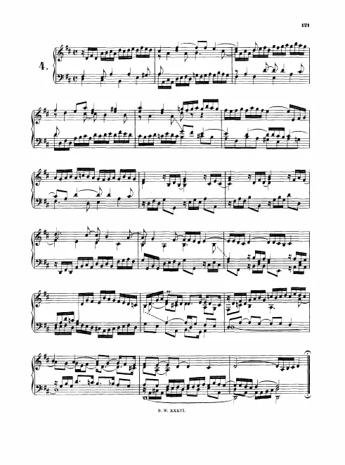 2. Præludium in , BWV 925 3. Præludium in , BWV 926