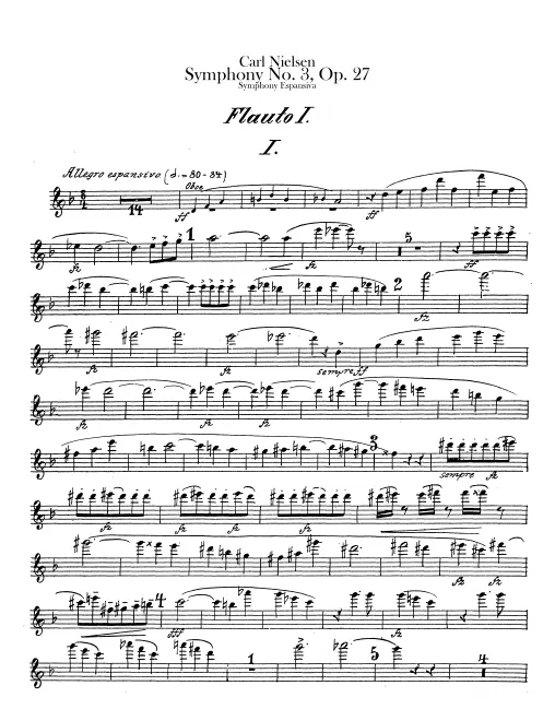 Flute 1, 2, 3/Piccolo