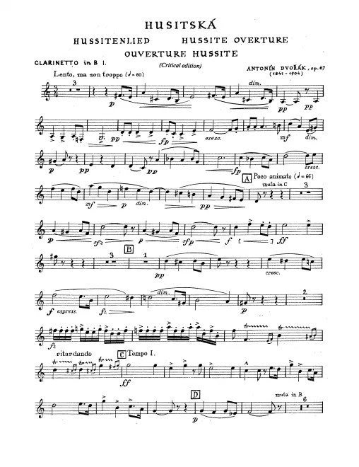 Clarinet 1, 2 (B/C)