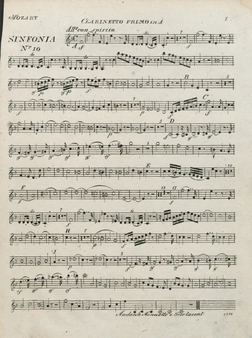Clarinet 1, 2 (A)