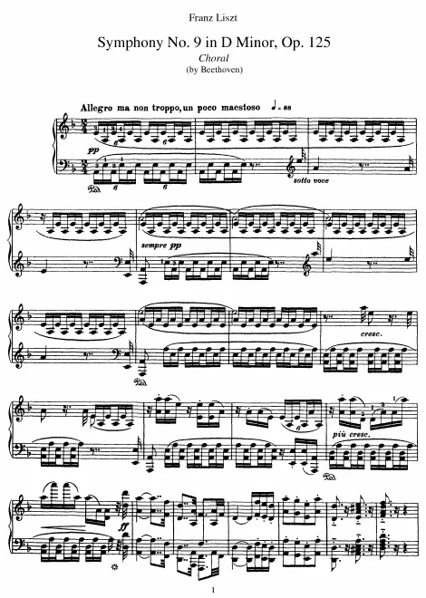 Complete Score (S.464/9)