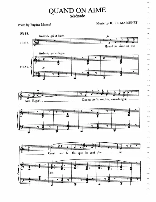 Complete Score (C Major: medium voice and piano)