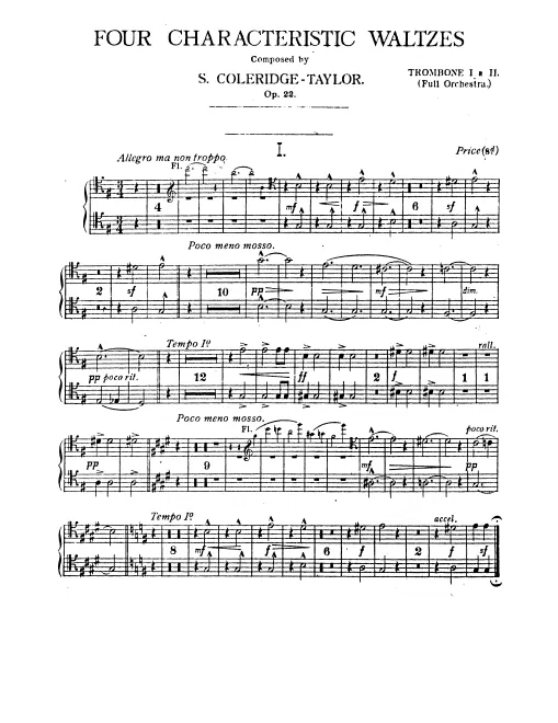 Trombone 1/2, 3, Tuba