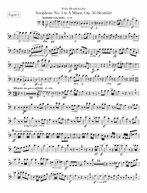 Bassoon 1, 2