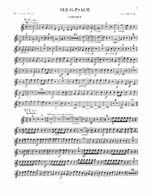 Horn 1 (various keys)