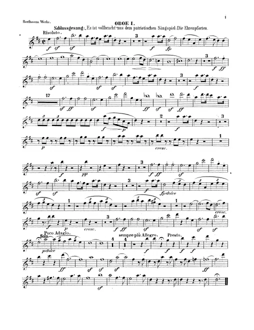 Oboe 1, 2
