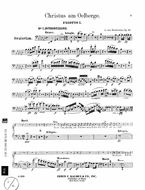Bassoon 1, 2