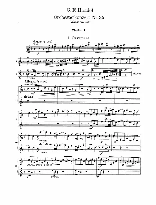 Violins I