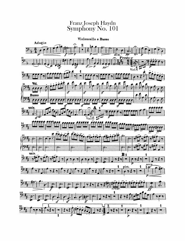 Cellos/Basses