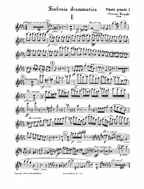 Flute 1, 2
