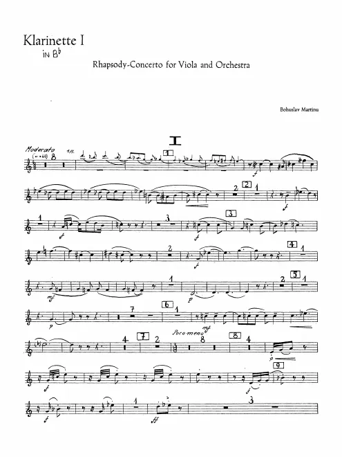 Clarinet 1, 2 (B)
