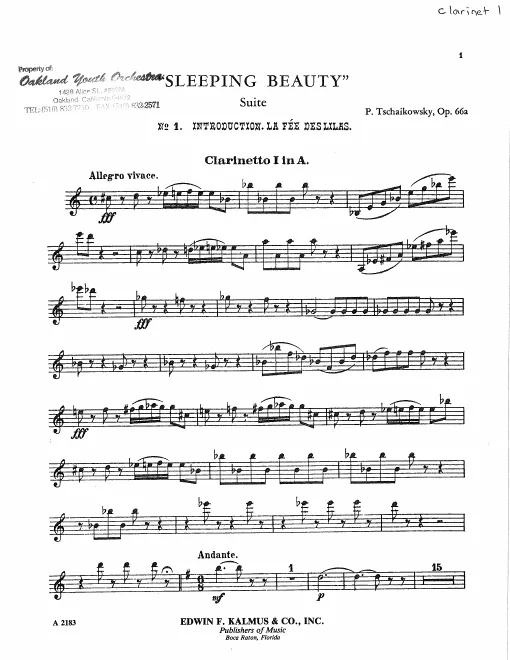 Clarinet 1