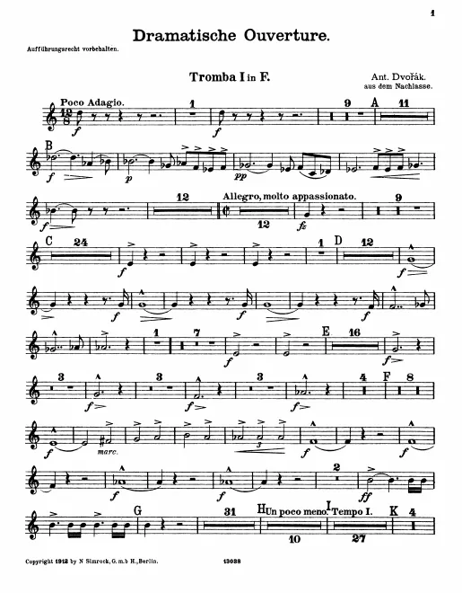 Trumpet 1, 2 (F)