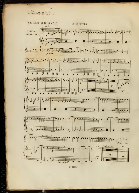 Trumpet 1/2 (various keys)