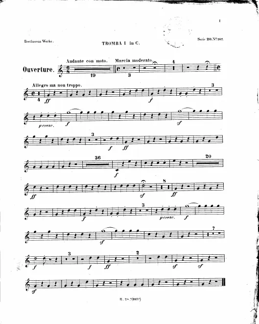 Trumpet 1, 2 (C/B/E/D)
