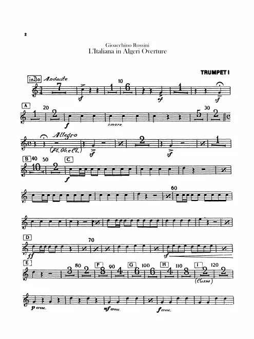 Trumpet 1, 2 (C)