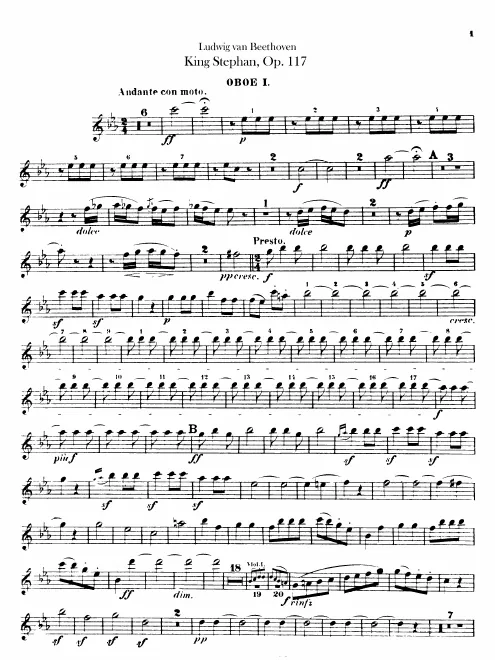 Oboe 1, 2