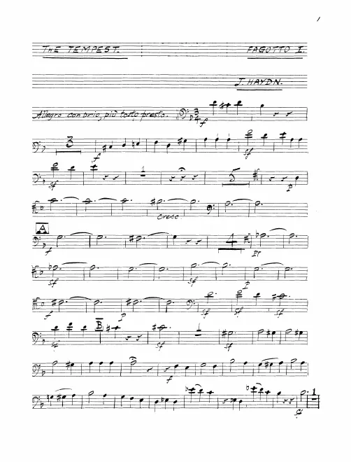 Bassoon 1, 2