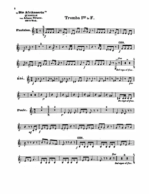 Trumpet 1, 2 (F)