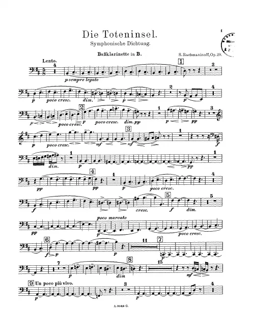 Bass Clarinet (B)