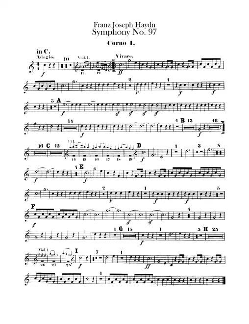 Horn 1, 2 (C/F)