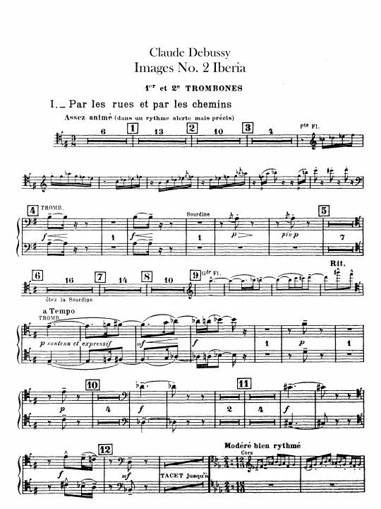 Trombone 1/2, 3, Tuba