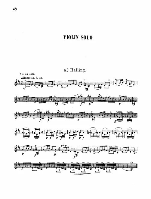 Solo Violin