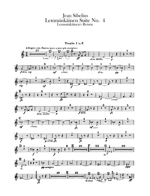 Trumpet 1, 2, 3 (F)