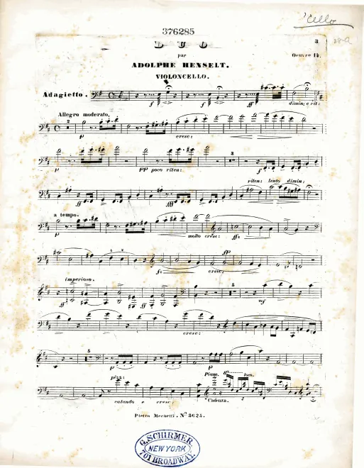 Cello Part
