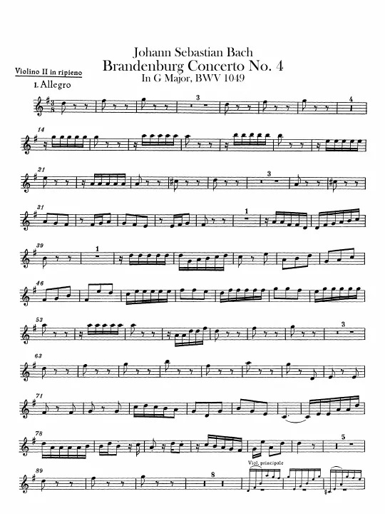 Violins II