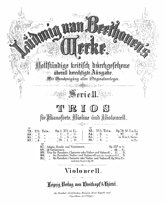 Cello Part