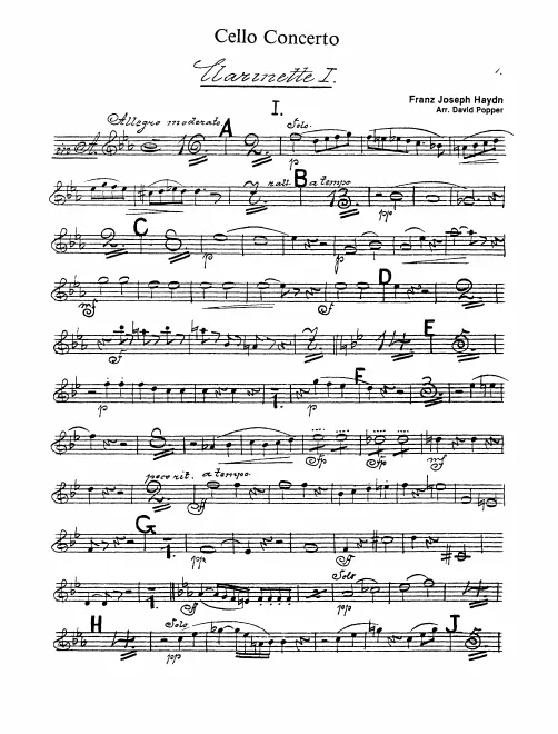 Clarinet 1, 2 (A)